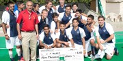 LA Tigers receive $5000 winners check from 2013 Cal Cup Tournament Chair, Billie Ahluwalia